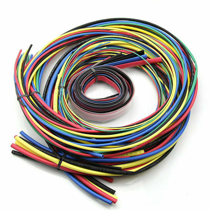 Heat Shrink Tubing Tube Sleeve Kit Car Electrical Assorted Cable Wire Wrap 55m