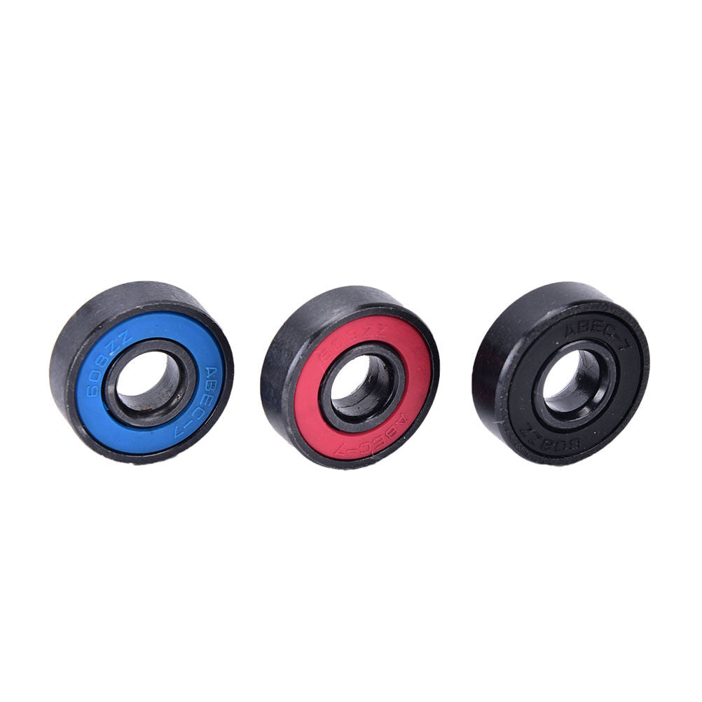 8pcs/set 608RS skate skateboard steel integrated spacer bearings fi.l8