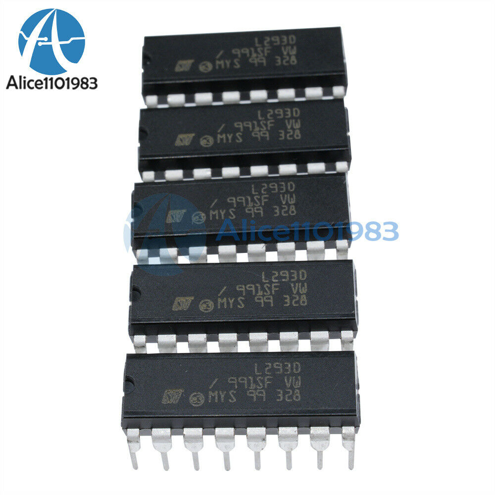 50PCS L293D L293 Push-Pull Four-Channel Motor Driver IC DIP-16 NEW
