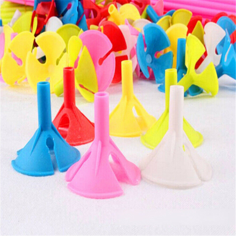 50X Balloons Holder Sticks with Cups Party Decoration Supplies Accessorie.l8