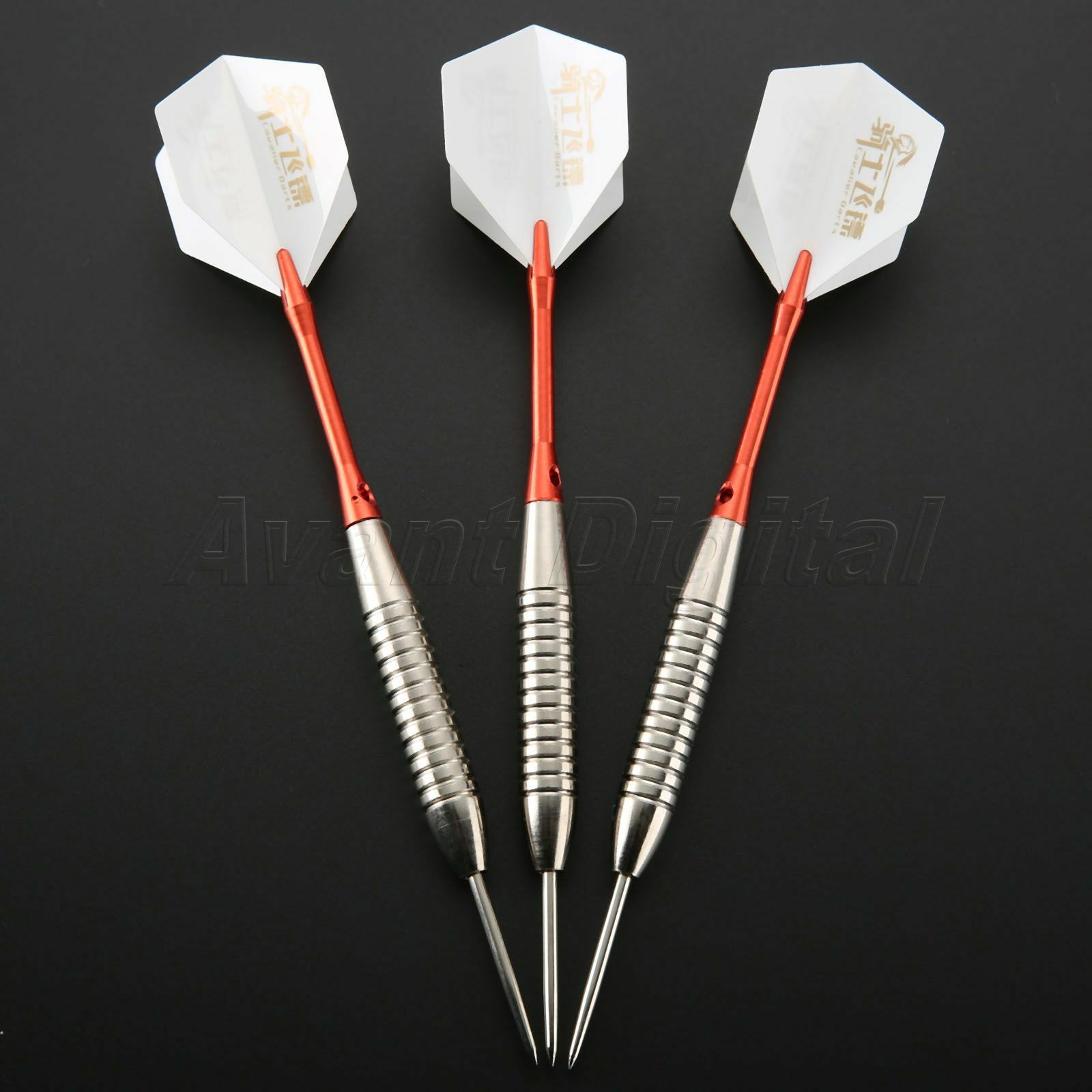 Professional 24g Steel Tip Dart Iron Darts With Aluminum Shaft Needle Darts 3pcs