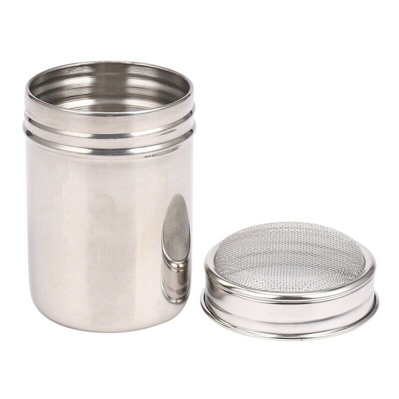 Functional Stainless Steel Chocolate Shaker Icing Sugar Salt Cocoa Flour CoffeW2