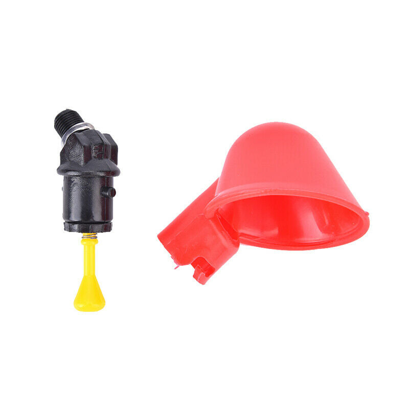 5PCS Automatic Chicken Drinker Quail Water Cup Nipple Bowls Feed Bird  Poul KX
