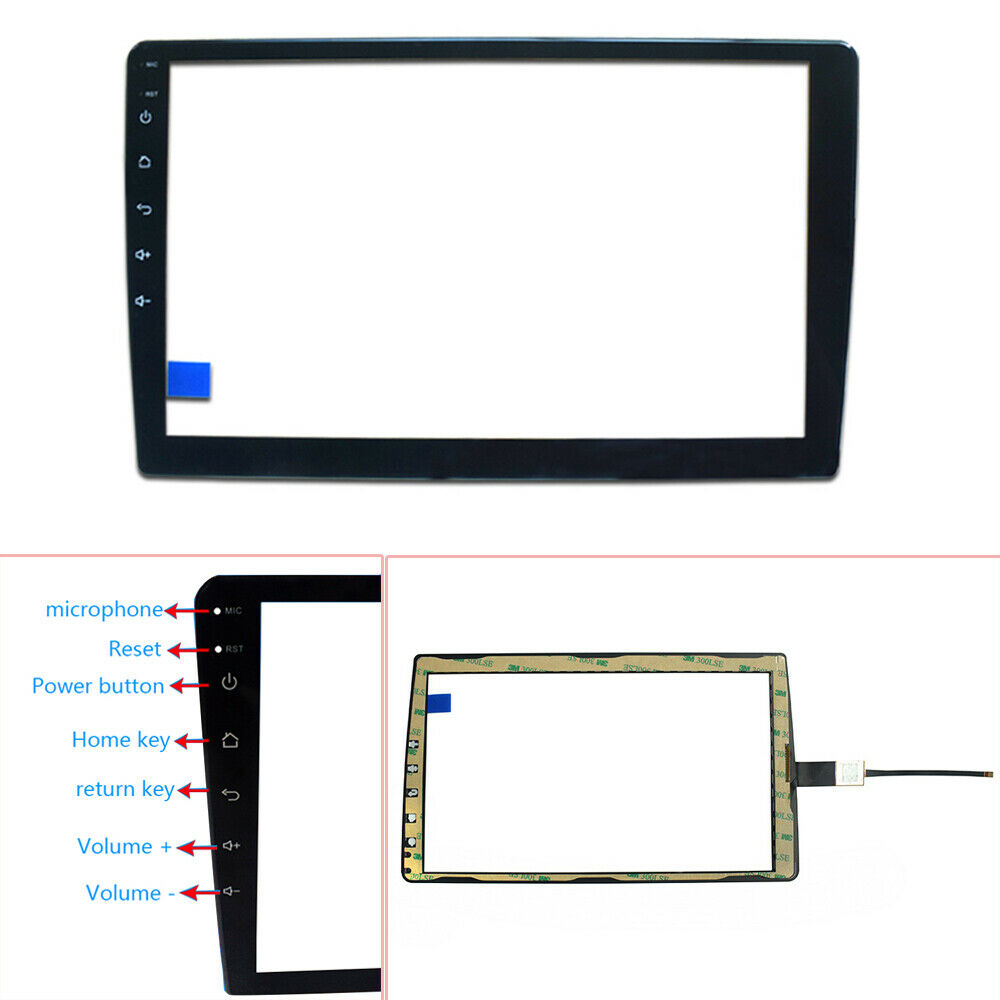 9'' Touch Display Large Screen Navigator Car Capacitive Touch Screen 300(cd/m2)