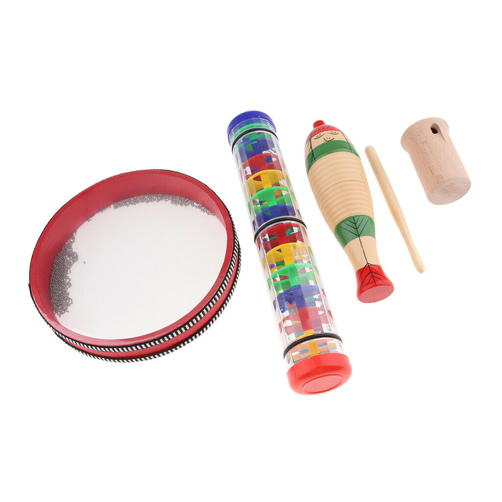 Percussion Set Wooden Kids Children Music Instruments Toys Education Toys