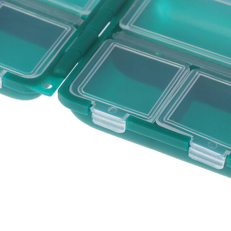 Fishing Lures Box Storage Fish Accessory Bait Tackle Plastic Compartment .l8