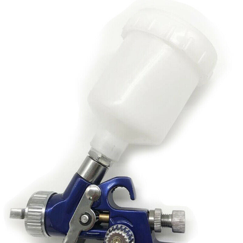 Plastic Sprayer Cup Air Gravity Feed Spray Paint Pot Thread For Spray Gun Jf Lt