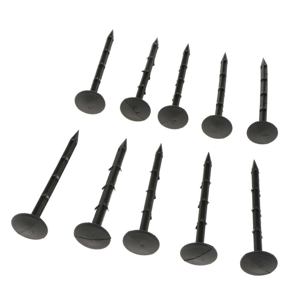 10pcs Fabric Ground Cover Fixing Tent Pegs Garden Membrane Landscape Pegs
