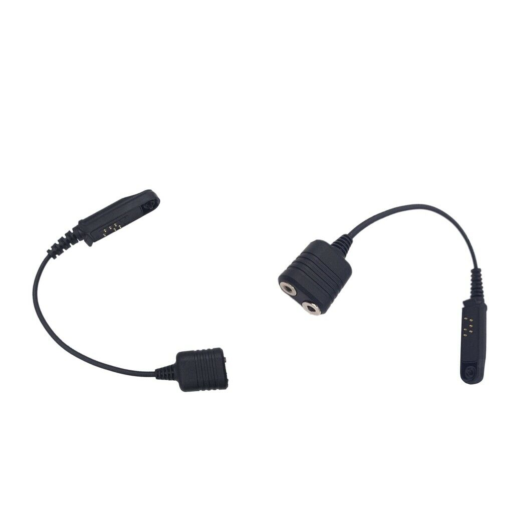 2 Pieces K Plug Audio Cable Adapter for Baofeng BF-9700 A-58 UV-XR Radio