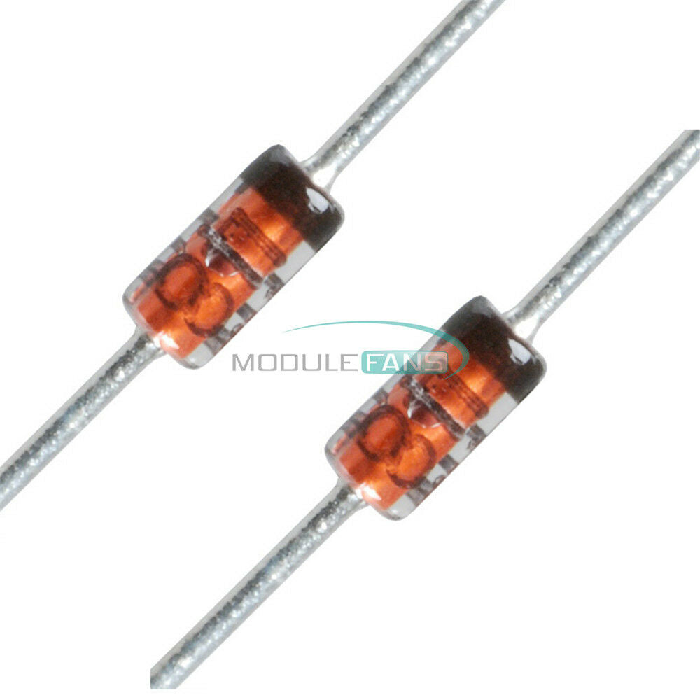 100PCS 1N914 High-speed switching diode 100V 75mA top