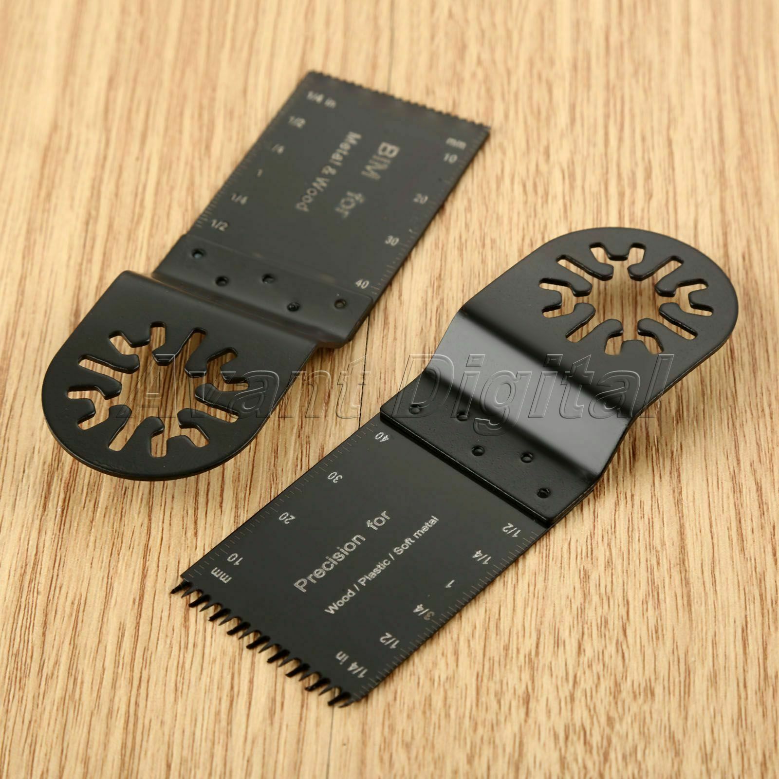4pcs Oscillating Tool Precision E-cut Bi-metal Saw Blades Cut Plastic Stone Wood