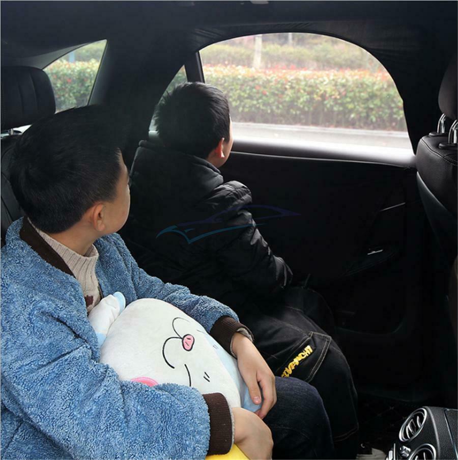 1 Pair Car Rear Sun Shade Anti-UV Windshield Visor Cover Universal Fit For Sedan