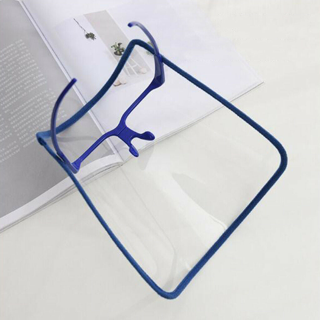 5Pcs Clear Full Face Shield Guard Goggles Visor   Protector Washable