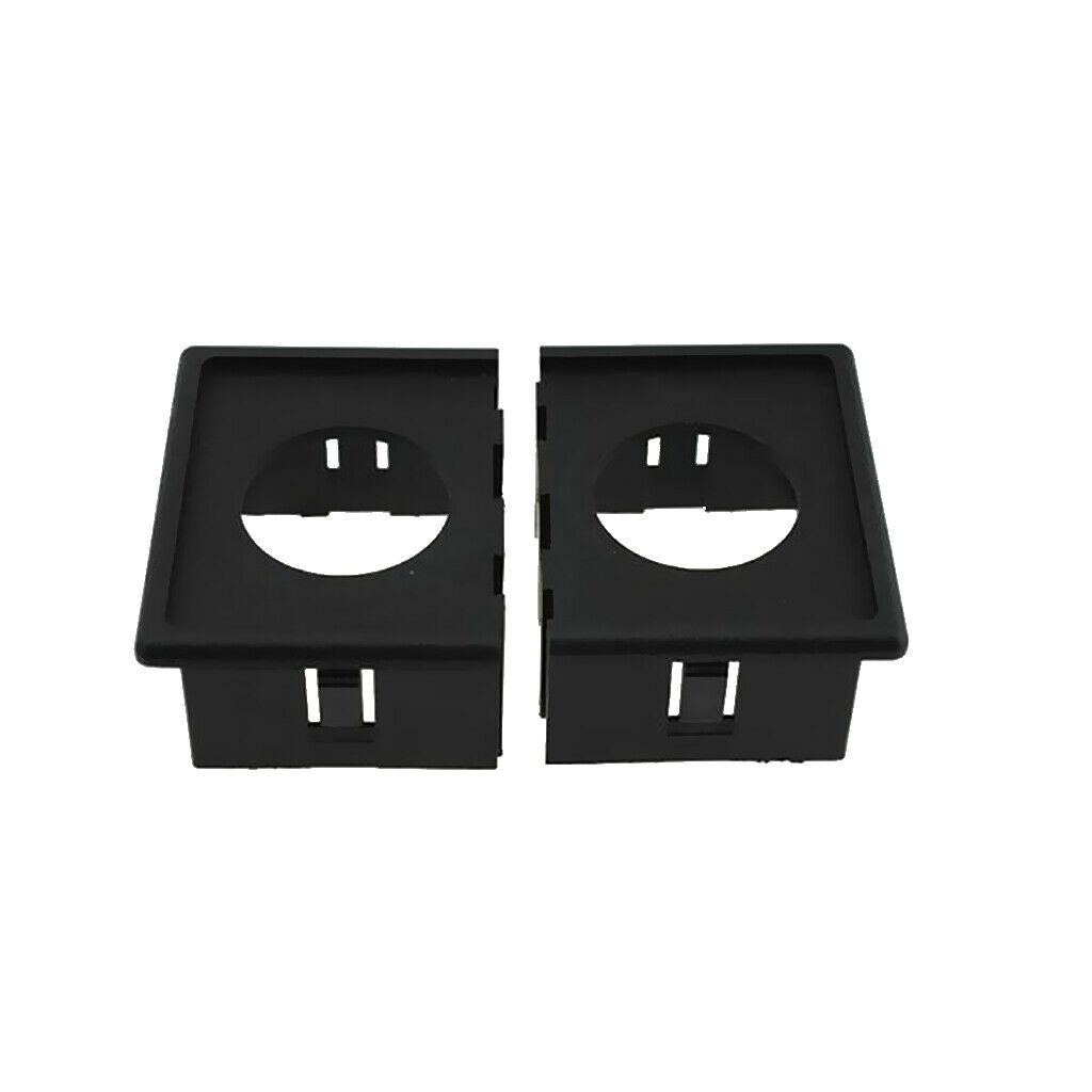 Car 1 Rectangular Rocker Switch Panel Housing And 2 Socket Brackets Side Frame