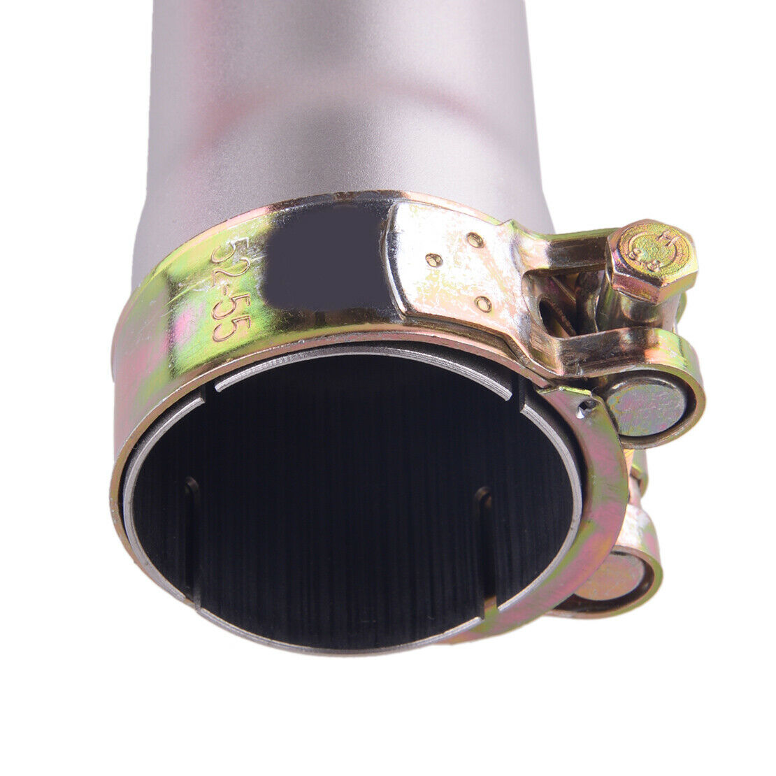 Motorcycle Slip-On Exhaust Muffler Tail Pipe Fit For Yamaha YZF-R6 2008-16 ACC