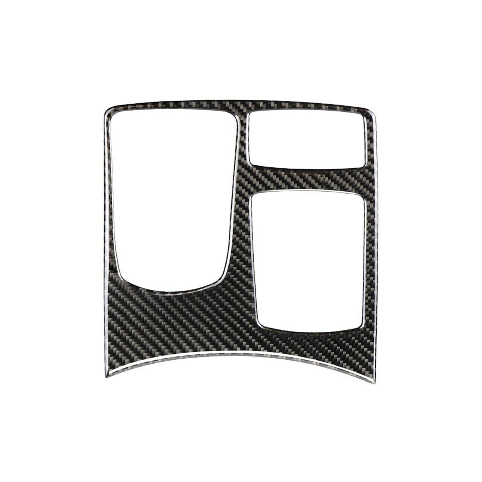Carbon Fiber Console Gear Shift Panel Trim Fit For Mercedes Benz GLE GLS 2016-18