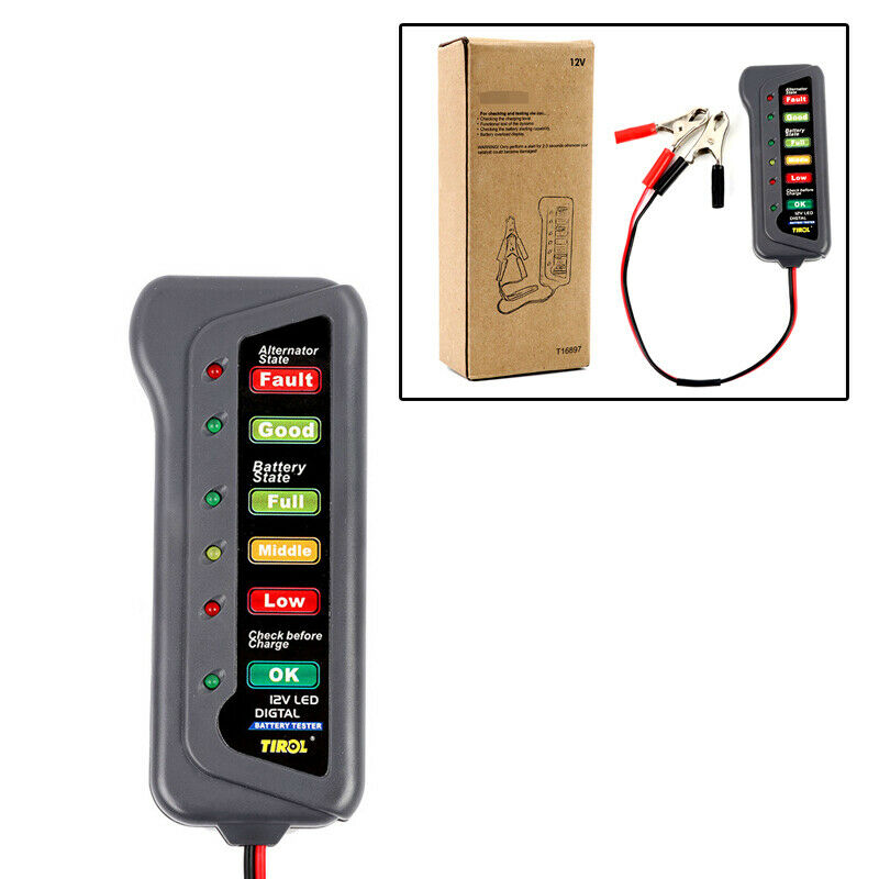 Battery-Charger Maintainer 12V Volt Trickle RV Car Truck Motorcycle Mower Handy