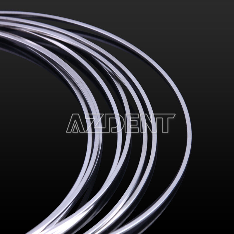 200X AZ Dental Stainless Steel Rectangular Arch Wires 17X25 Lower Natural Form