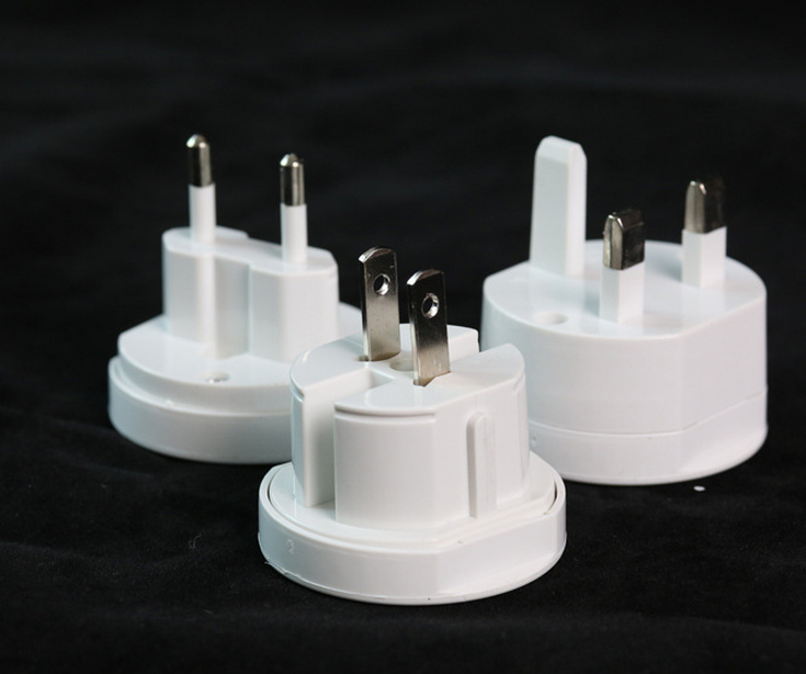 ALL-IN-1 USA UK US EU AU Travel Power Voltage Adapter Converter Plug 110v-250V