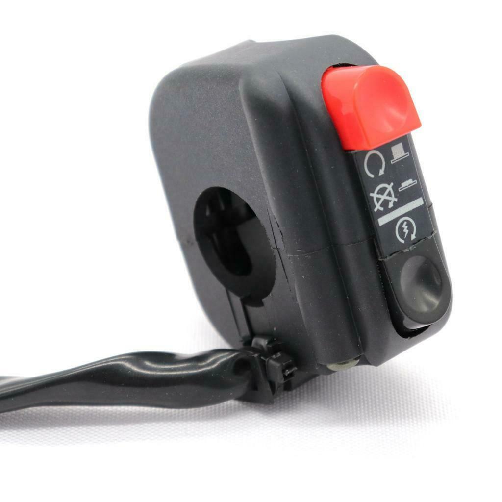7/8" 22mm Motorcycle Handlebar Light ON OFF Starting Kill Switch Button