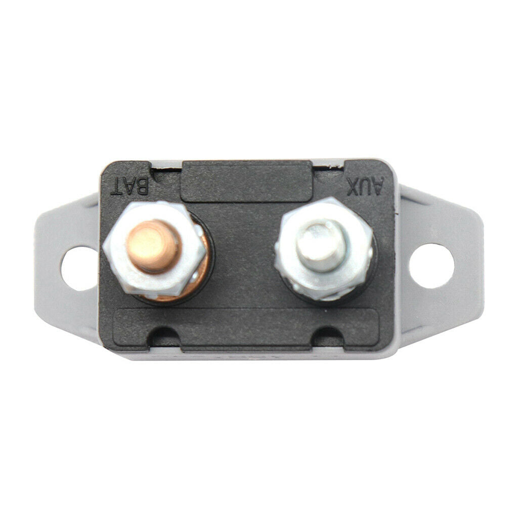 2pcs 30A Circuit Breaker Automatic Reset Waterproof Fuse Inverter for Motorcycle