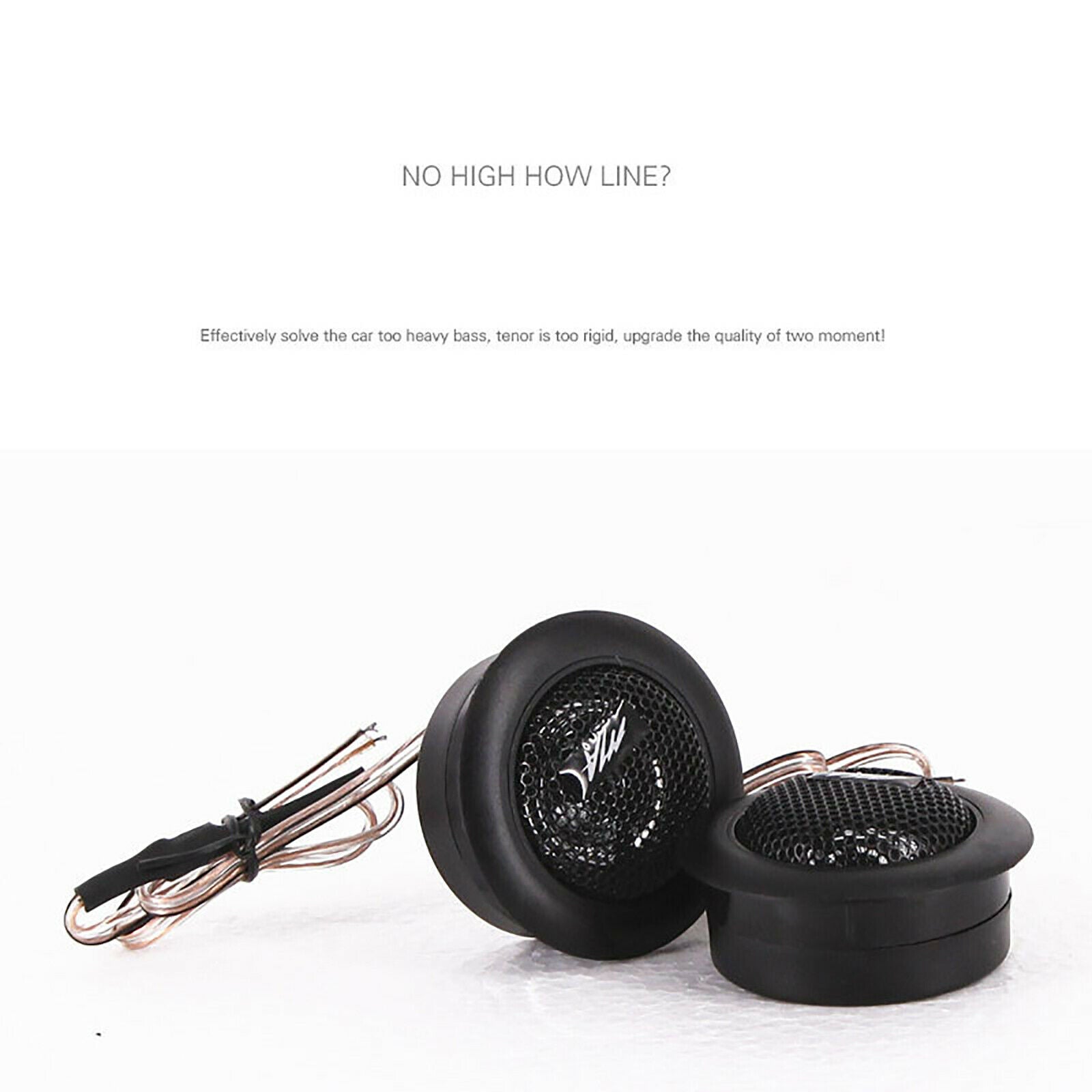 4 Ohm 35W Big Horn Loudspeaker Car Stereo Small Tweeter Dome Speaker Spare Parts
