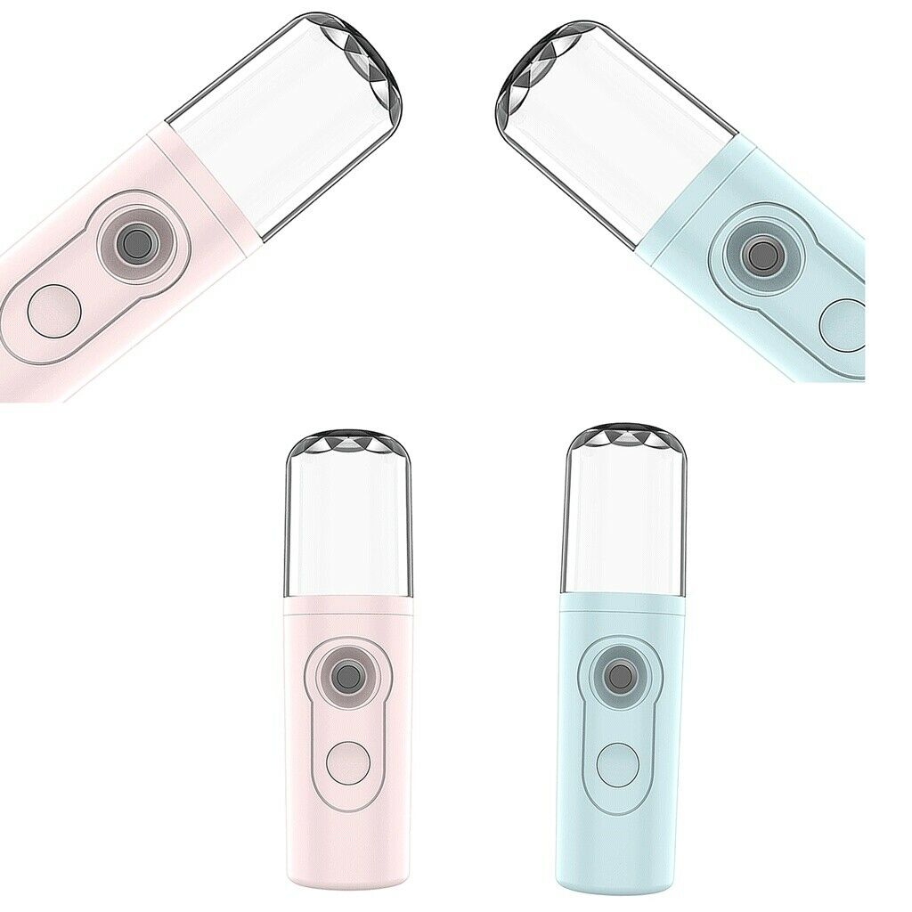 2x Facial Humidifier USB Mist Face Spray Machine Atomization Mister Salon