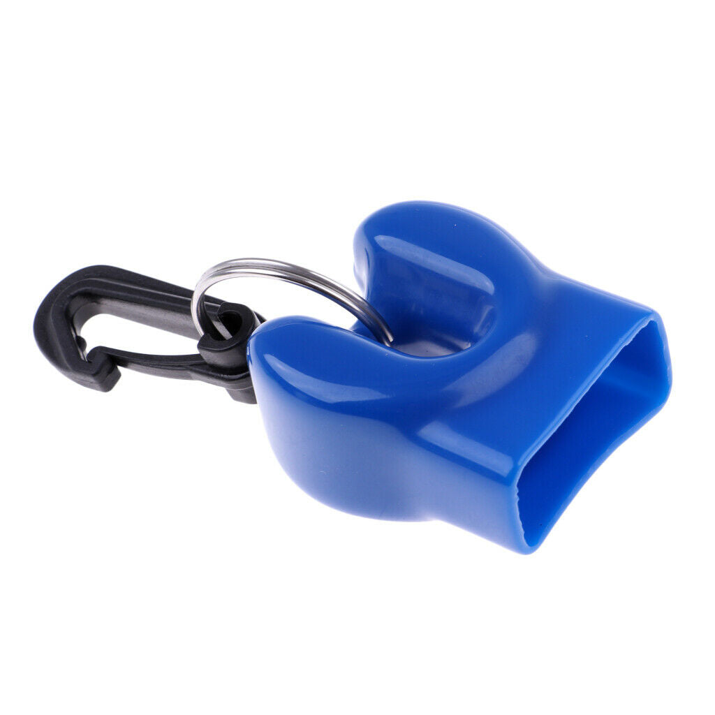 2Pcs Scuba Diving Dive Mouthpiece Holder Regulator Octopus Retainer W/Clip