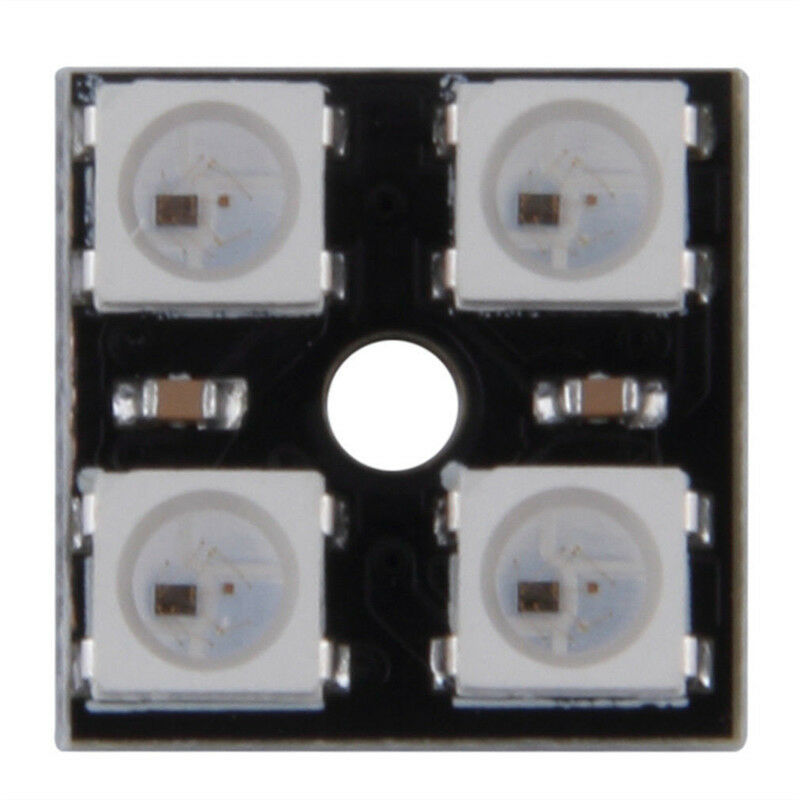 WS2812B 2x2 4-Bit Full Color 5050 RGB LED Lamp Panel Light For Arduino MF
