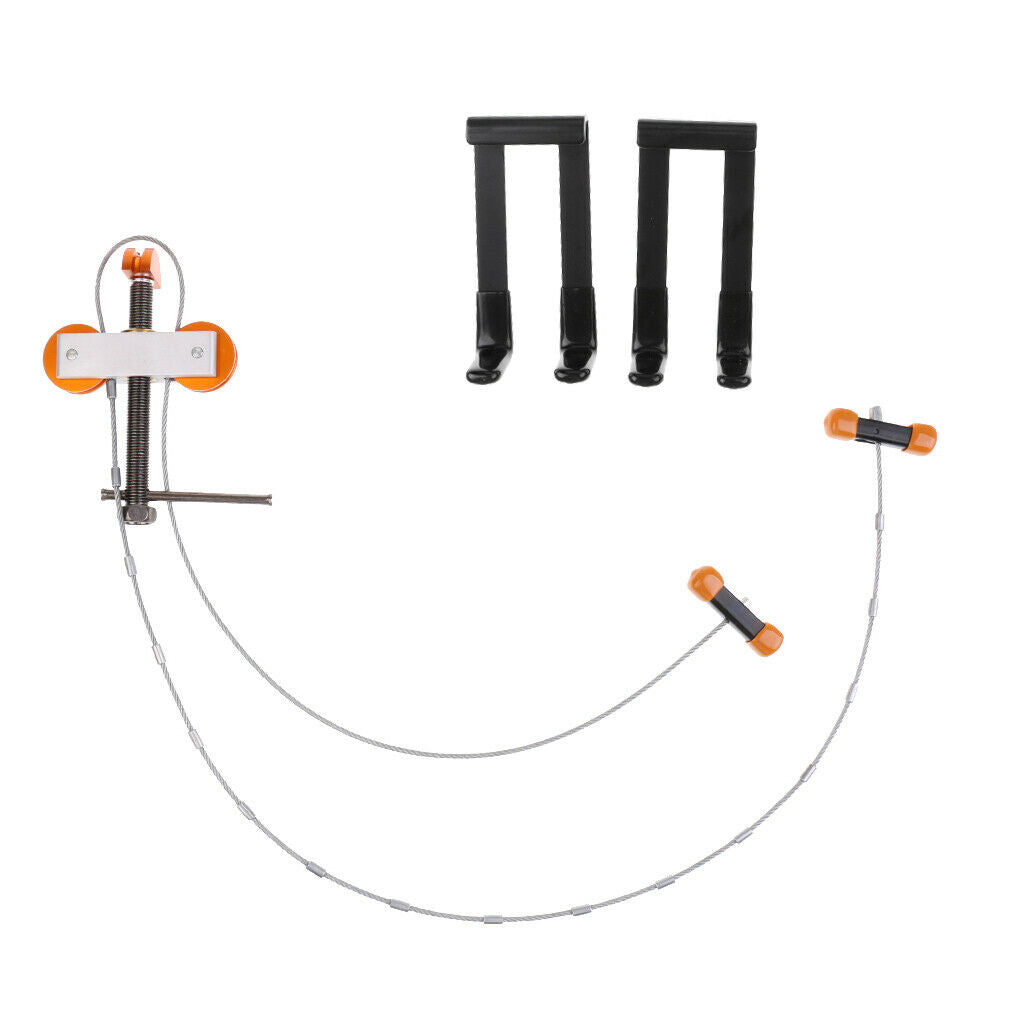 Bow Press 3/4" Stainless Steel Shooting Quad Limb L Brackets Bow Equipment
