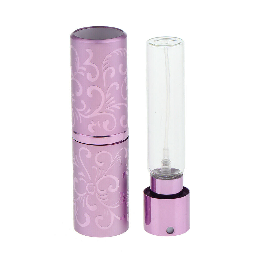Portable 10ml Refillable Perfume Atomizer Empty Bottle Pump Scent Spray Case