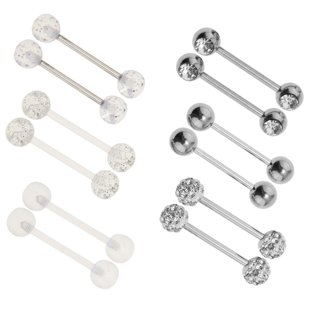 12x ball tongue ring for a range of jewelry including tongue,