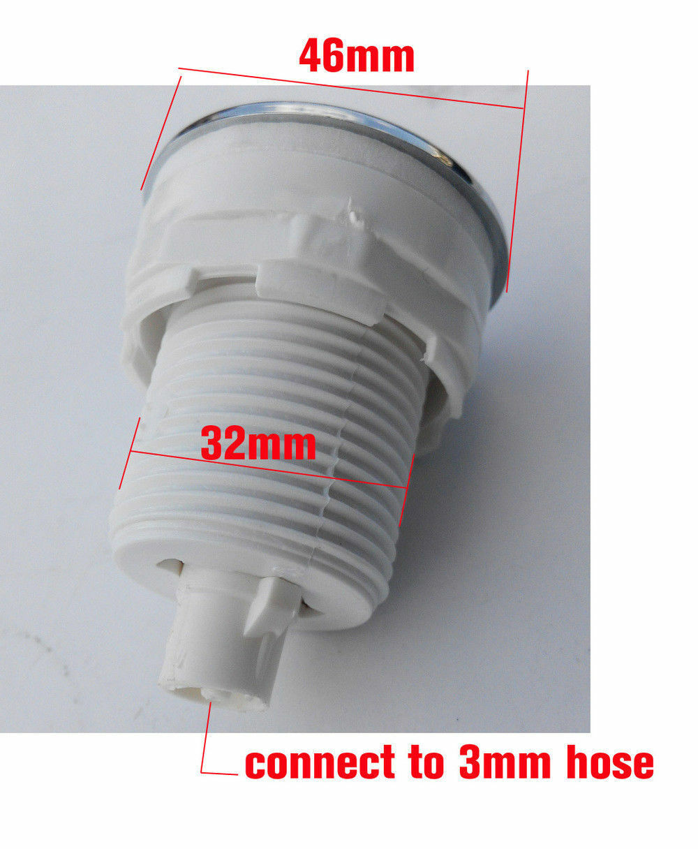 New Waste Disposal Self Lock Air Switch Button with 1m Air Hose