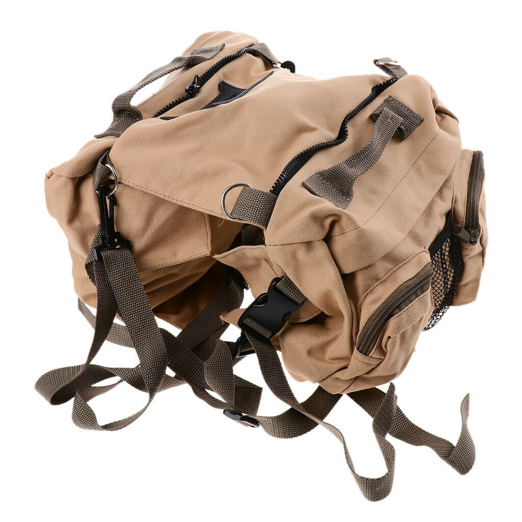 Dog Pack Hound Outdoor Travel Camping Hiking Backpack Saddle Bag Rucksack
