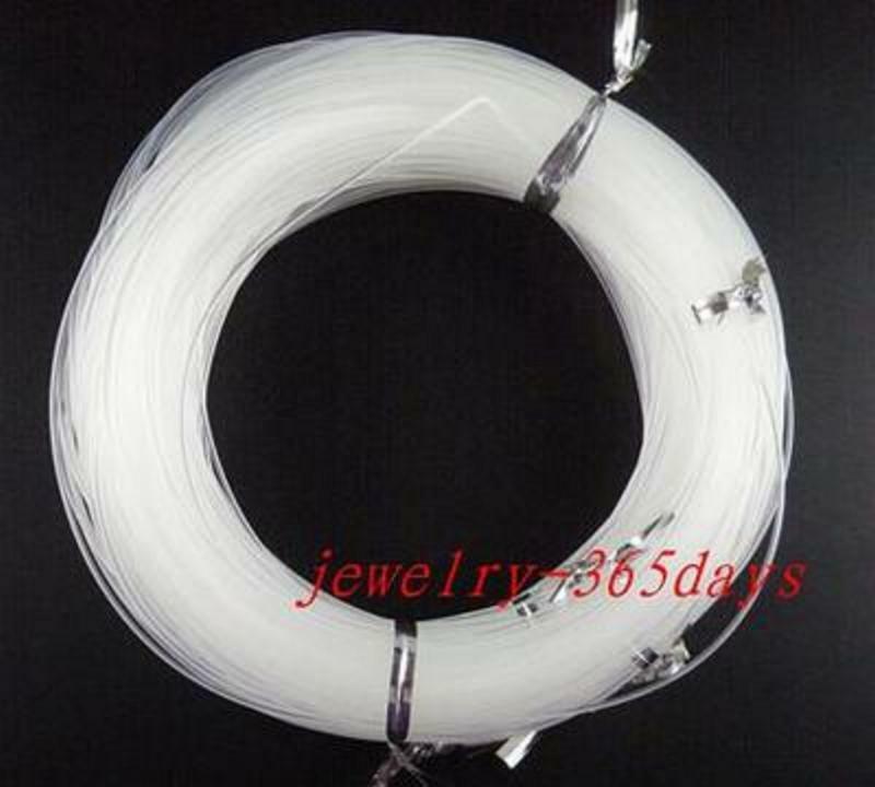 2pieces Nylon Fishing Line Findings 1.0x140m