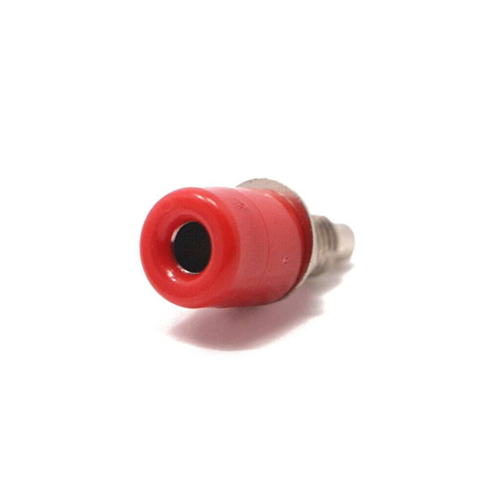 5PCS 4mm Nickel Plated Socket Female Banana Plug Terminal Connector Mix Color