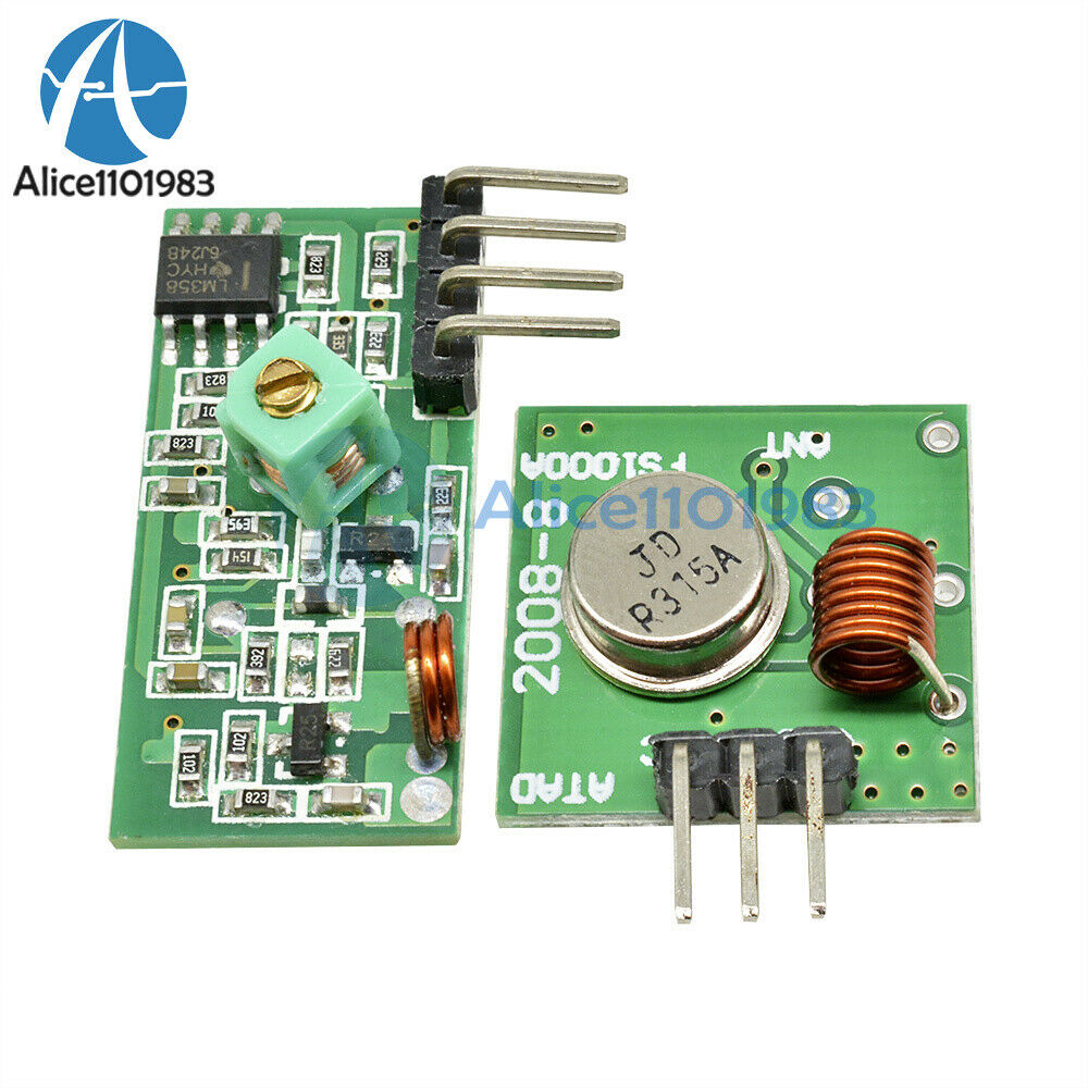 2PCS 315Mhz WL RF transmitter and receiver link kit for Arduino/ARM/MCU Good