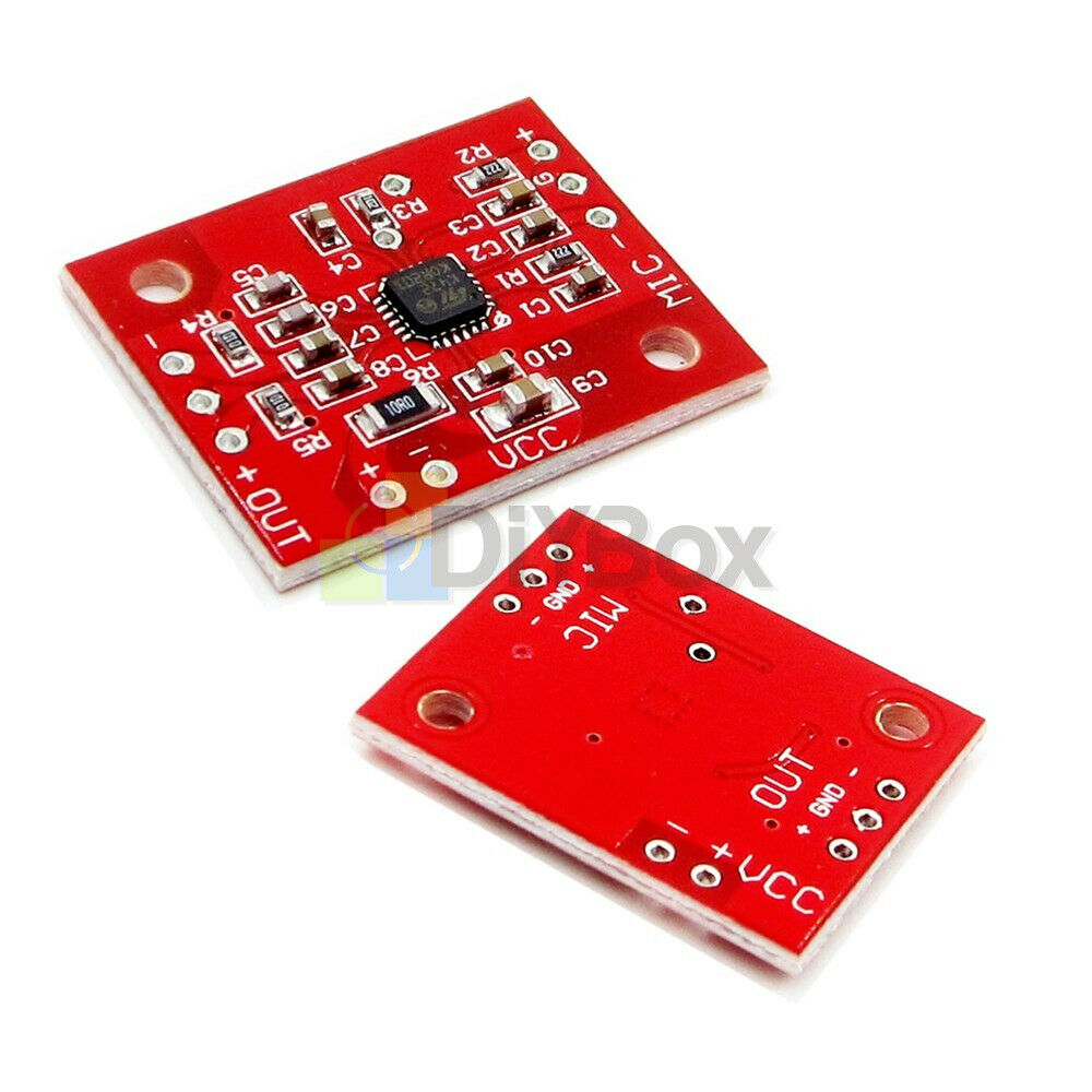 Low Noise Electret Microphones K472 Amplifier Board Replace MAX9812 Module