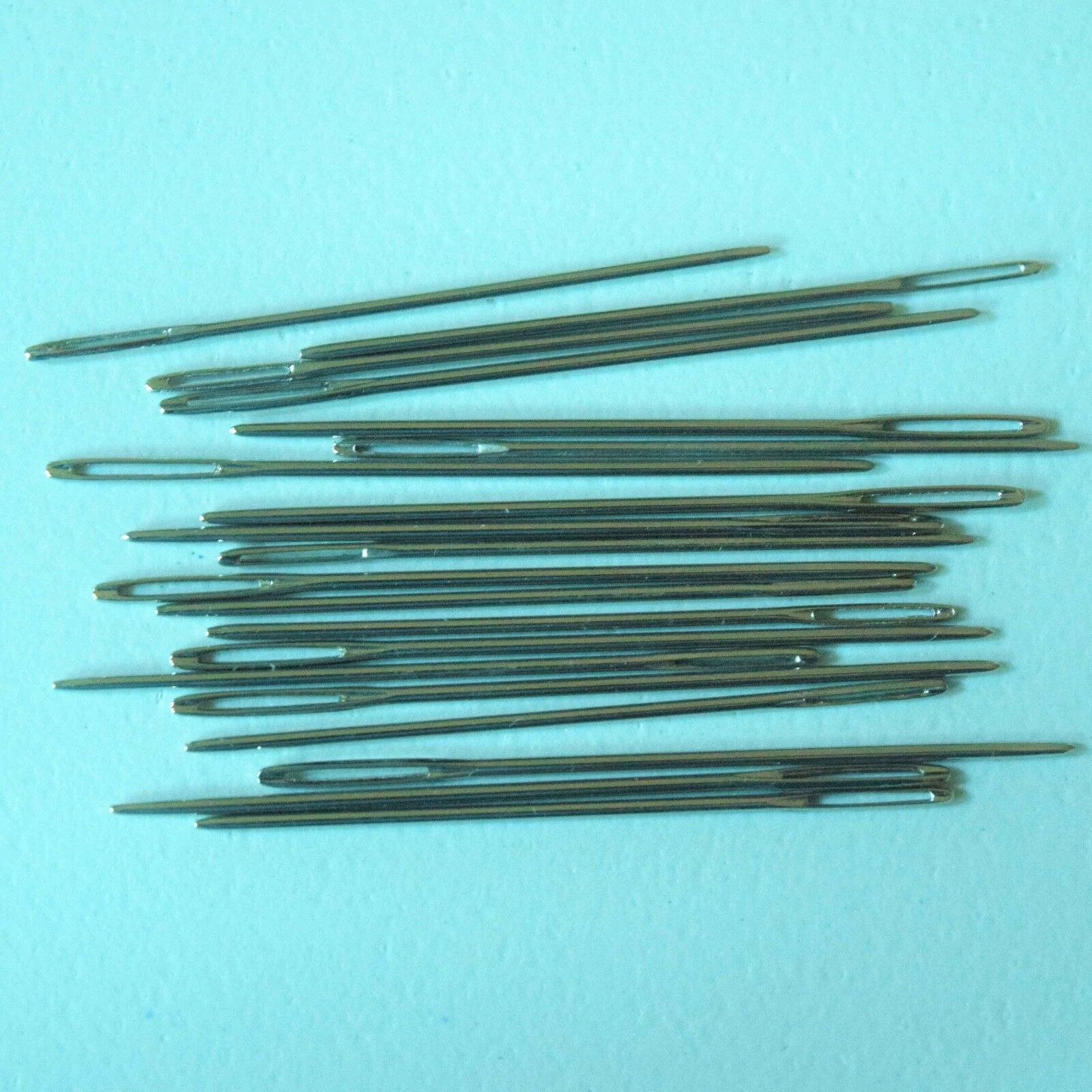 20pcs Sewing Needles Large Eye Hand Needle for Embroidery Darning Tapestry 5 6cm