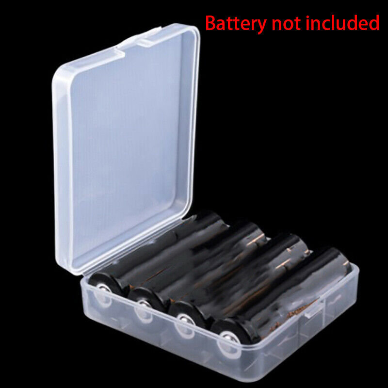 Battery Storage Box Holder Transparent Portable Hard Plastic Large Capaci.l8