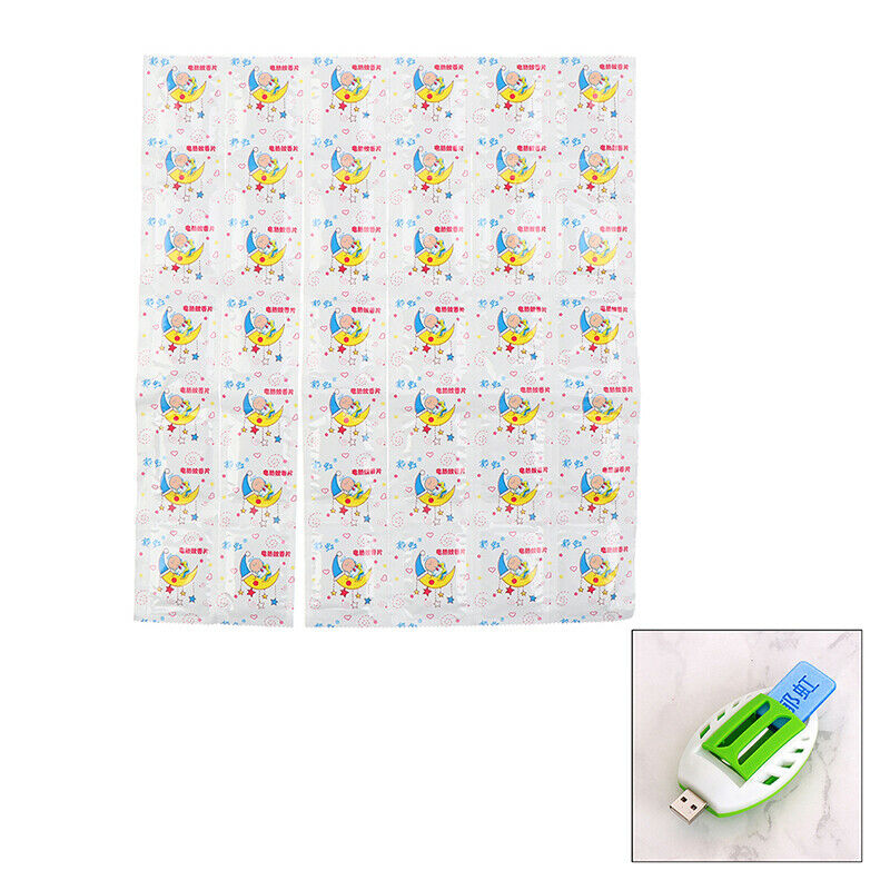 30pcs/set Blue Mosquito Repellent Tablet Replacement for Electric Mosquit.l8