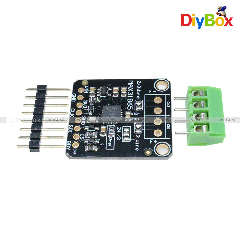 PT100 MAX31865 RTD Temperature Thermocouple Sensor Amplifier Module For Arduino