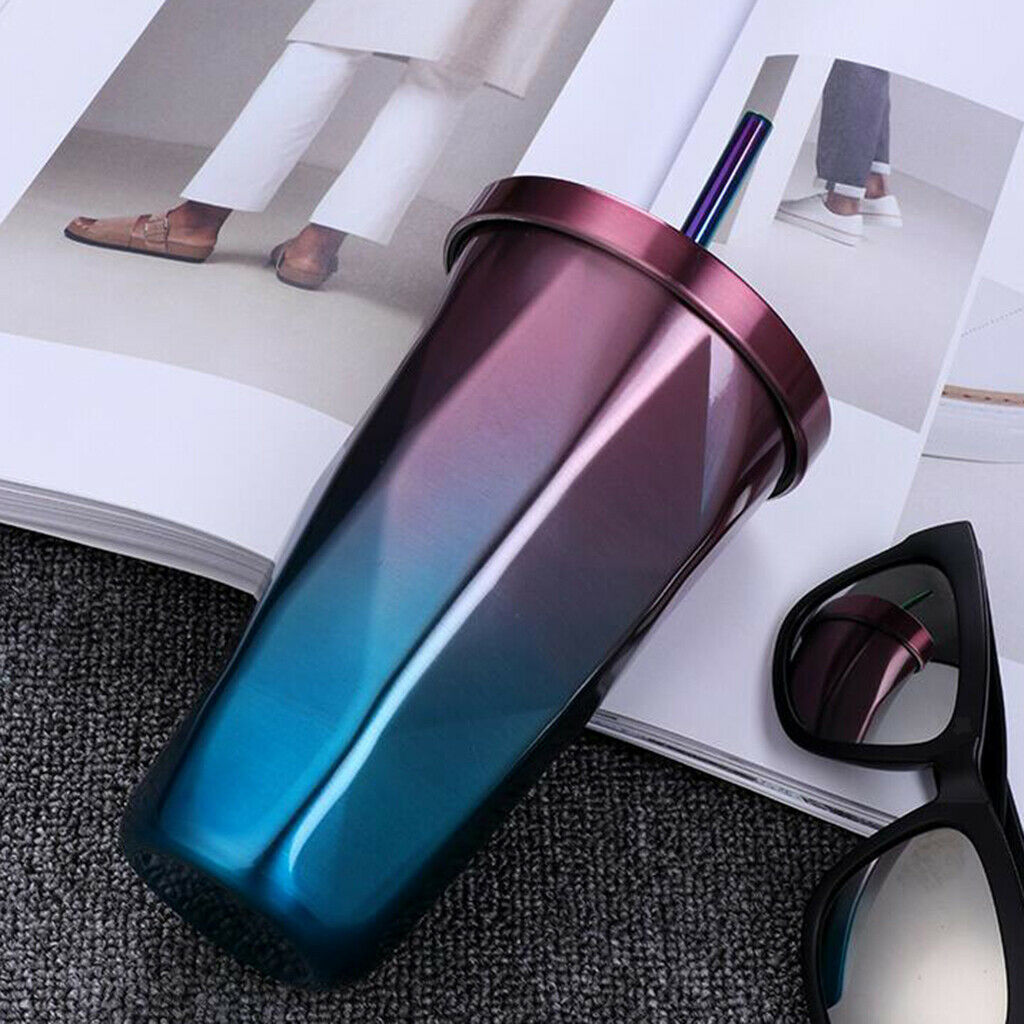 Vacuum Insulated Insulation Coffee Tumbler Cup Stainless Steel Thermal Mug A