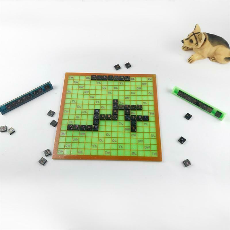 English Alphabet Spelling and Wording Game Silicone Mold to Spell Words