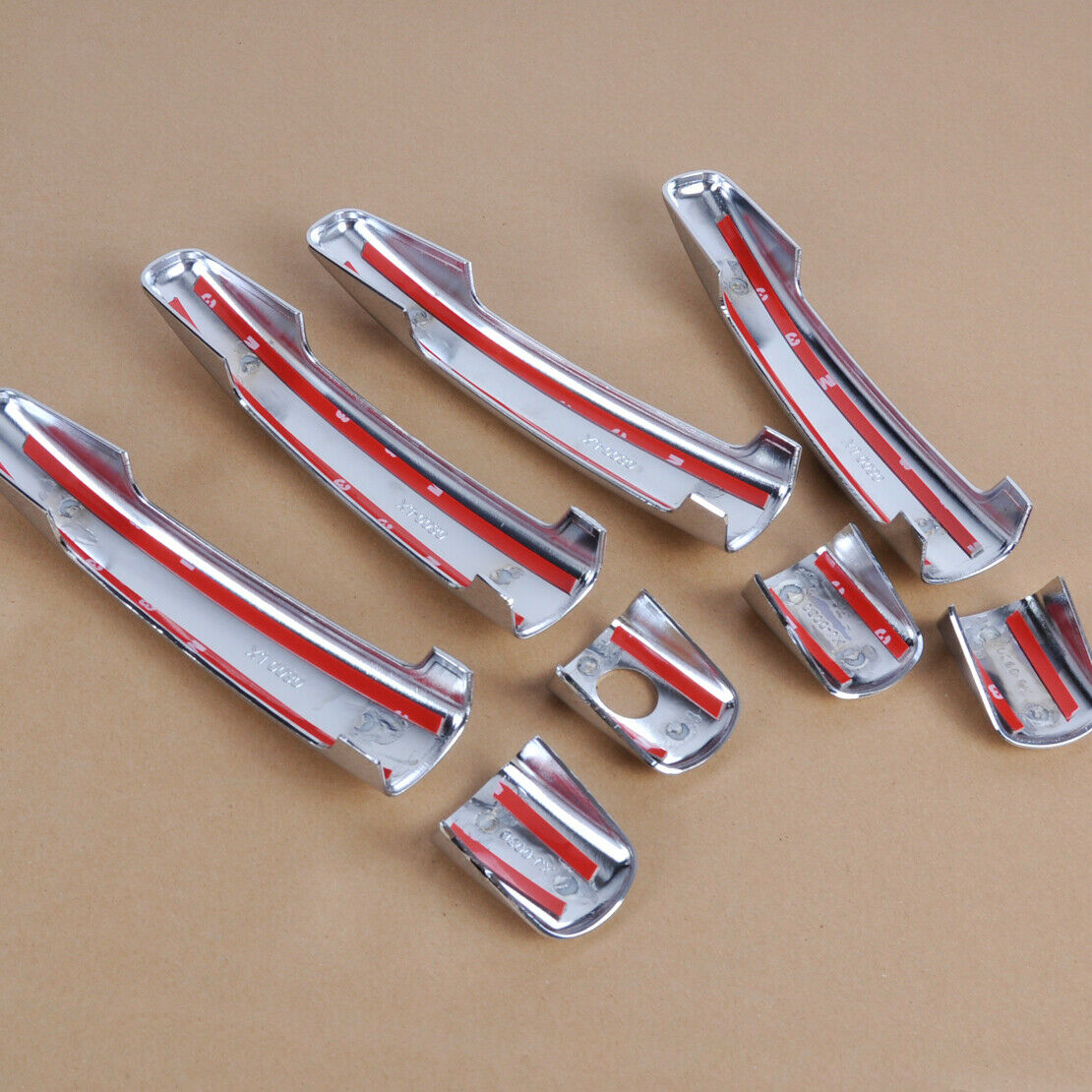 Chrome Door Handle Cover Fit for 08 09 10 Peugeot 207 308 Citroen C4 C6 C4 An