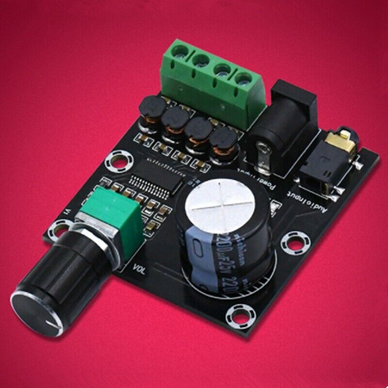XH-A230 Audio Amplifier Dual Channel Digital Power Amplifier Board DC8-24V 15WX7