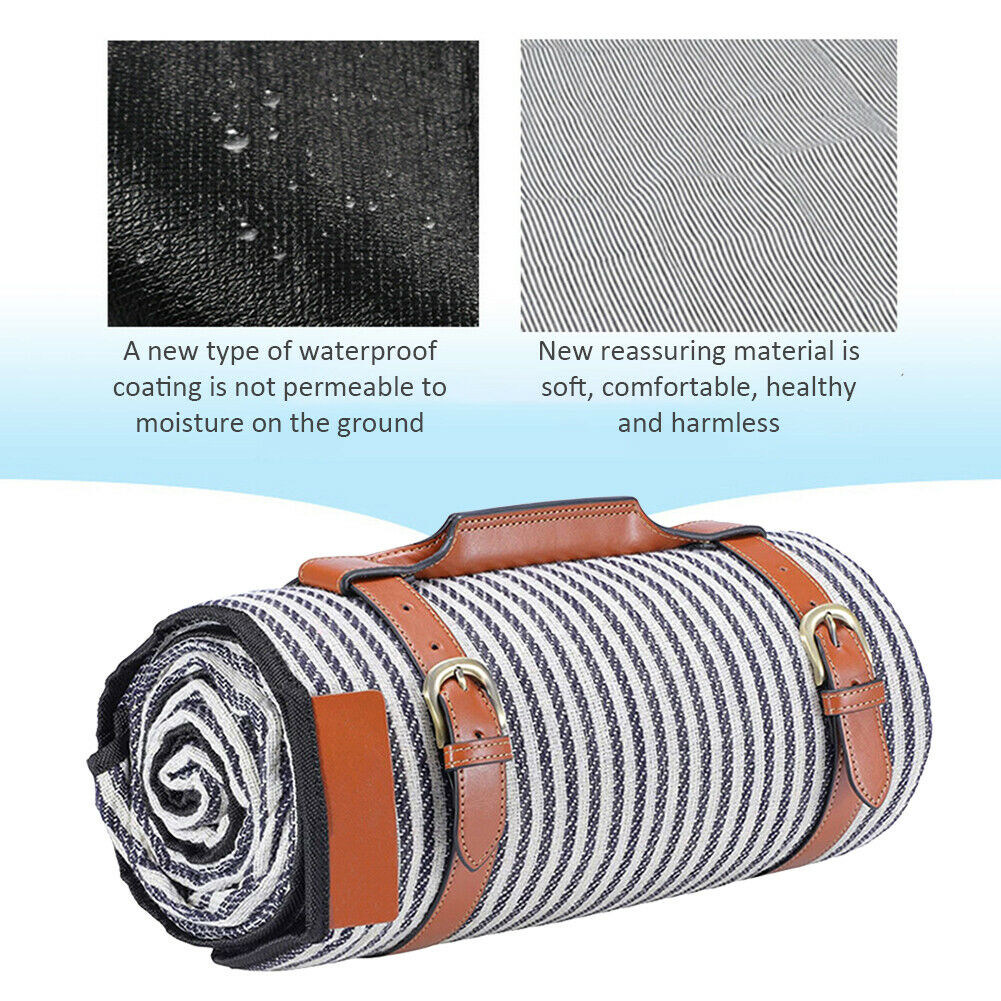 Waterproof Beach Camping Lawn Mats Outdoor Picnic Hiking Mattress Blanket