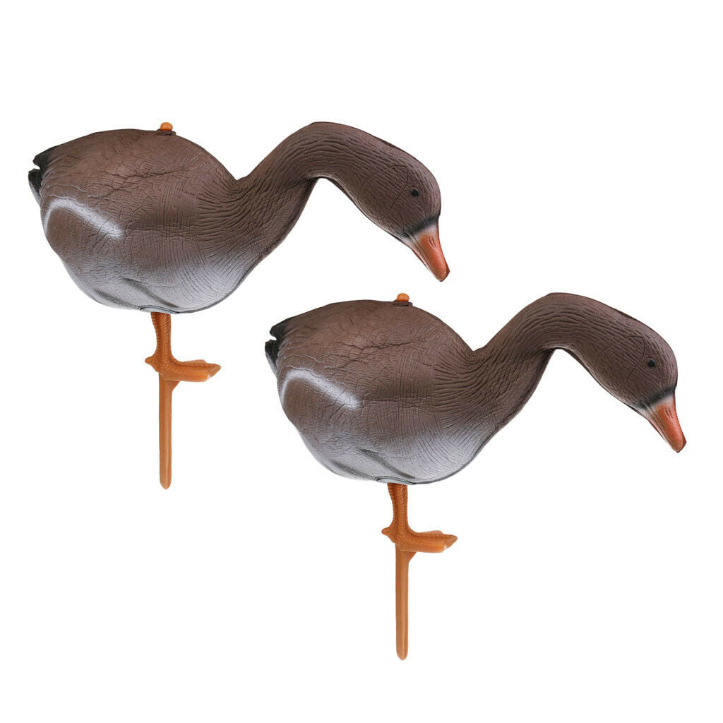2 Pcs Goose Hunting Lures Backyard Decoration  Greenhand
