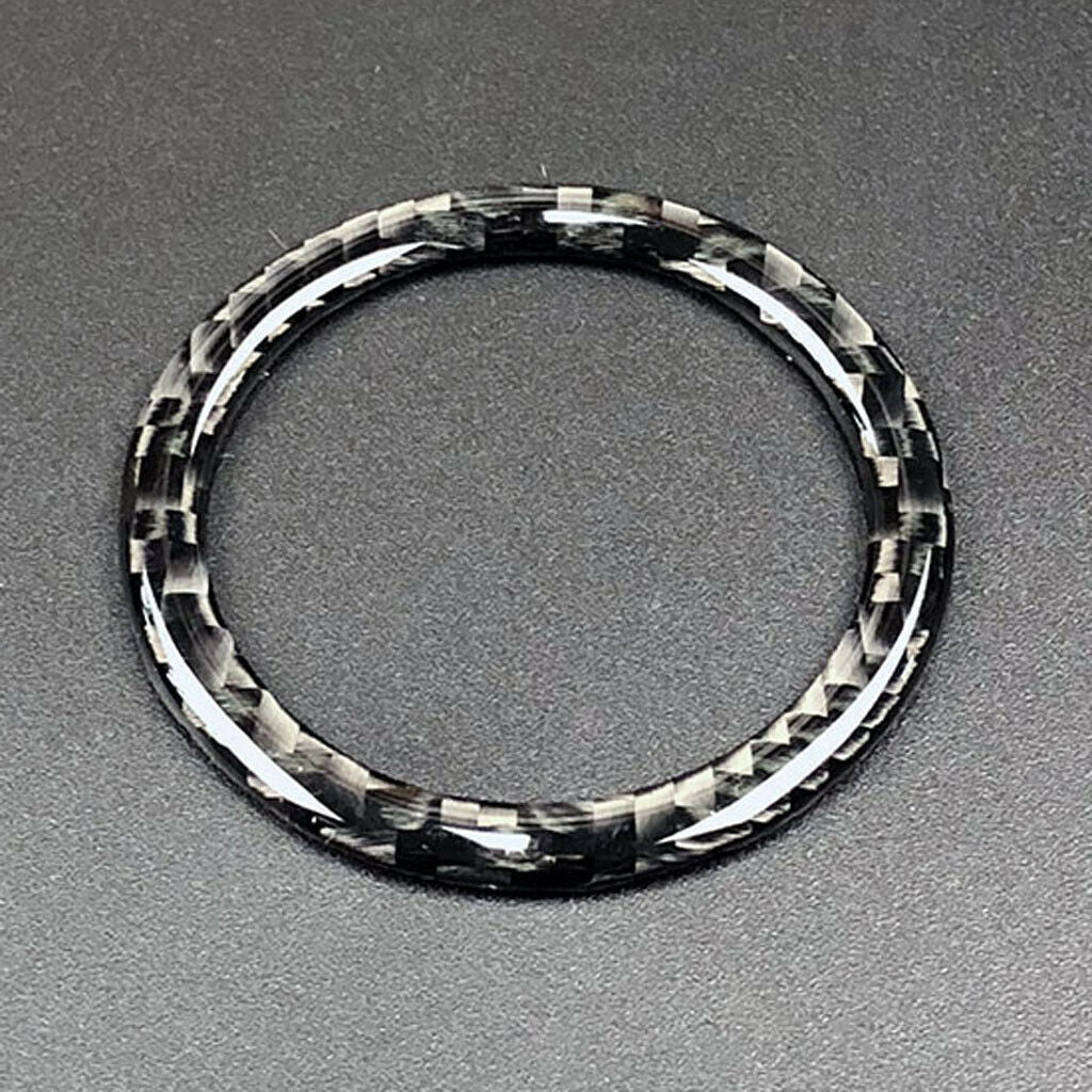 Carbon Fiber Car Start Button Frame Trim For Benz E Class W213 C Class W205