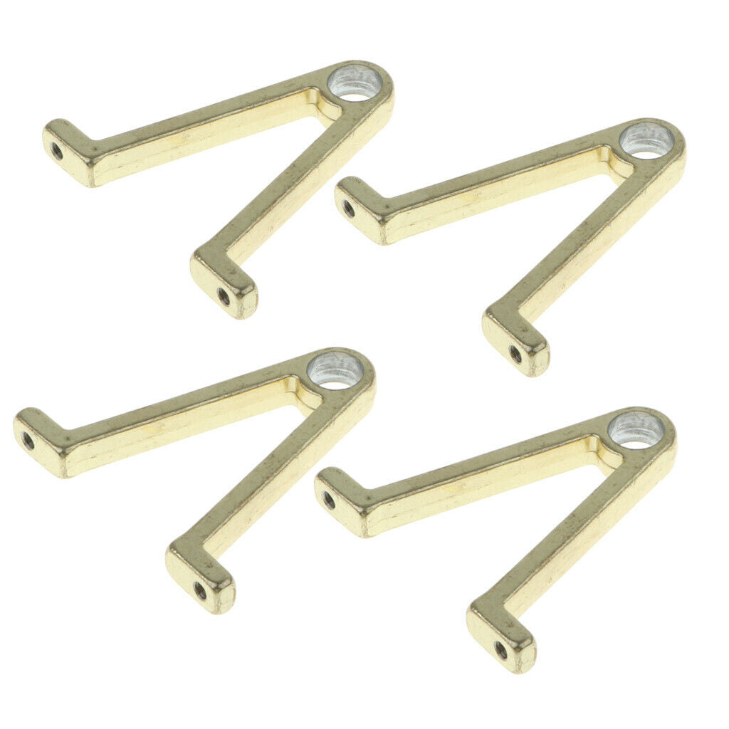 4PCS Metal Stirling Engine Accessories Mini Flywheel Bearing Triangle Stands